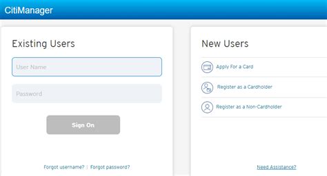 citimanager/login|citi manager government log in.